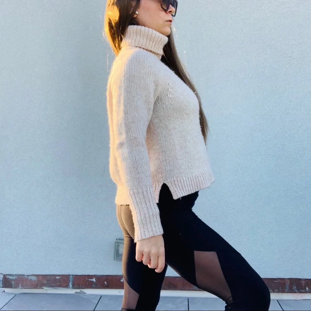 J.Crew The Chunky Knit Sweater Wool Mohair Oversized Yarn Pullover